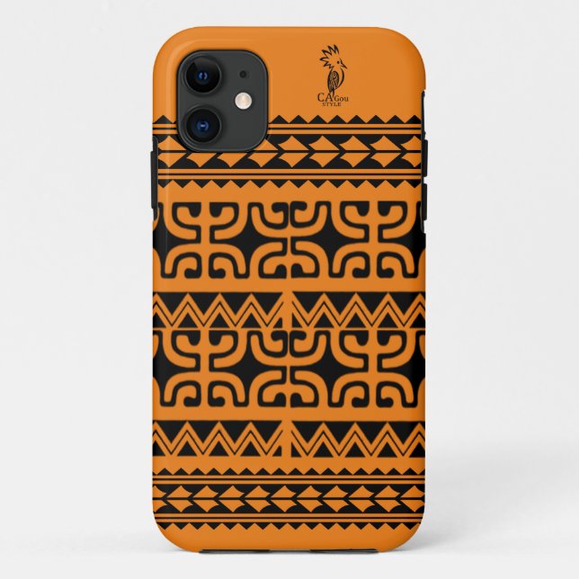 iPhone/iPad Tribal Ethnic Shell Case-Mate iPhone Case (Back)