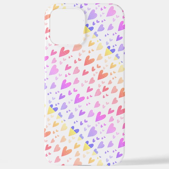 iPhone Love Hearts Samsung Galaxy Coque (Verso)