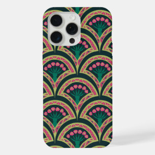 motif vert en forme de coque