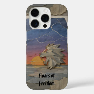 iPhone Pro Case – Sunset Lion