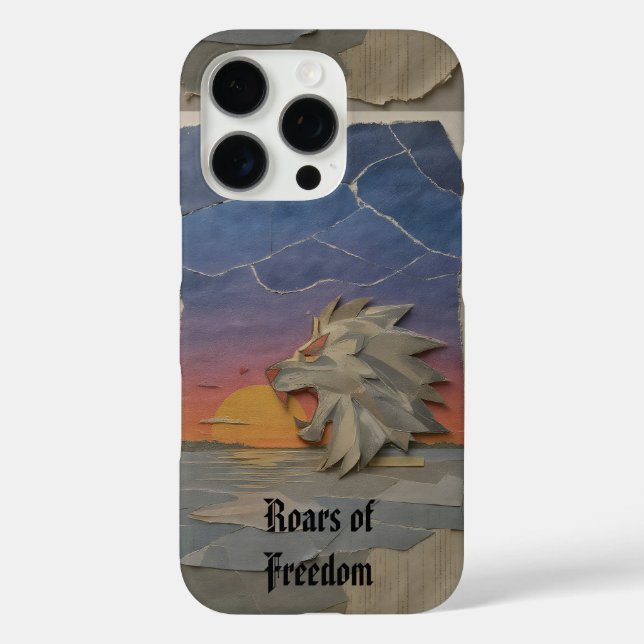 iPhone Pro Case – Sunset Lion (Back)