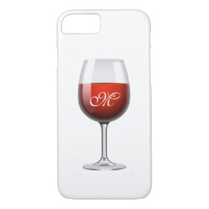 Iphone Red Wine X/8/7 À peine un Coque