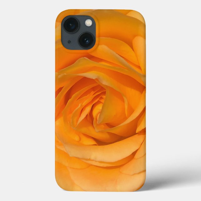 iPhone / Rose jaune coque ipad (Verso)