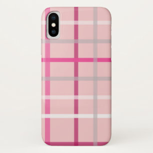 iPhone rose plaid / coque ipad