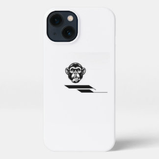 iPhone Shell - Monkey Fun Design & Stylus iPhone 13 Case