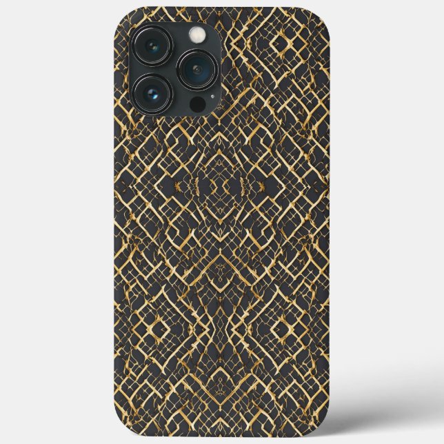 iPhone Tough Case Unusual Elegant Pattern (Back)