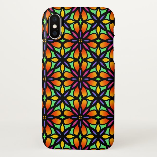 iPhone X case full of colour! (Back)