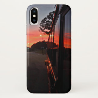 iPhone X case w/sunrise