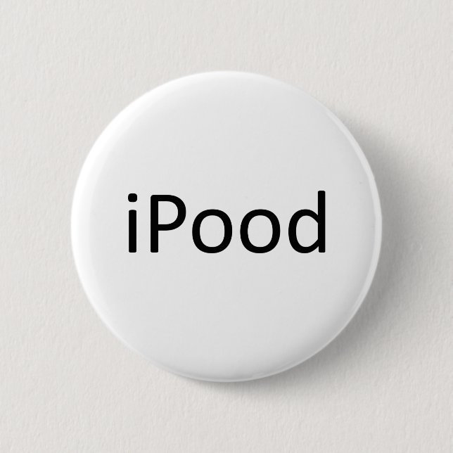 iPood 2 Inch Round Button (Front)