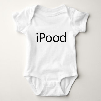 iPood/Apple Logo Baby Bodysuit