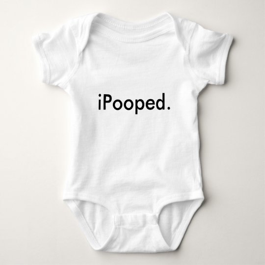 iPooped Baby Bodysuit