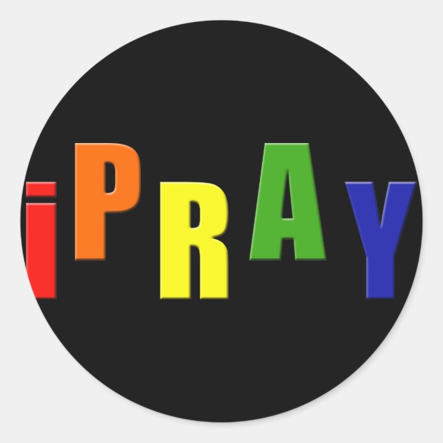 iPray Sticker (Front)