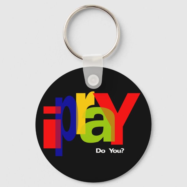 iprayY Keychain (Front)