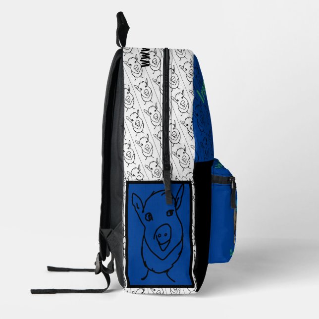 IPS Back to School! Printed Backpack (Left)