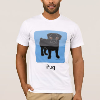 iPug - Black T-Shirt
