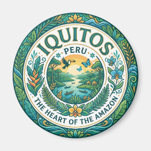 Iquitos, Peru Peru Magnet