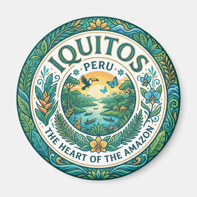 Iquitos, Peru Peru Magnet (Front)