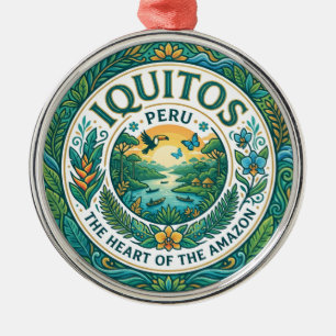 Iquitos, Peru Peru Metal Ornament