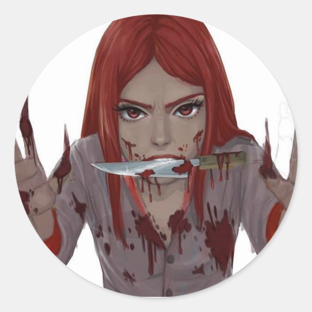 Ira Classic Round Sticker (Front)