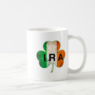 Ira Irish Lucky Shamrock St Patricks Day Ireland T Coffee Mug