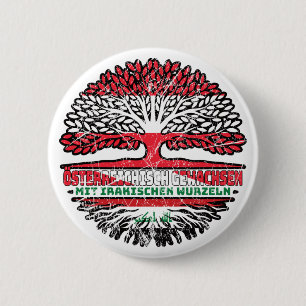 Irak Irakisch Österreichisch Österreich Baum 2 Inch Round Button