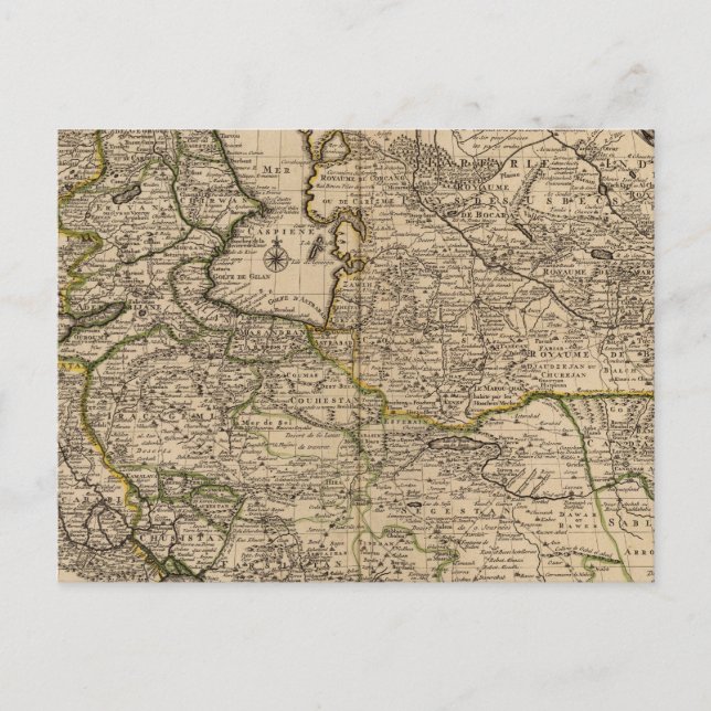 Iran and Asia Postcard (Front)