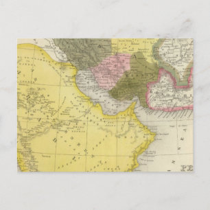 Iran and Saudi Arabia Postcard