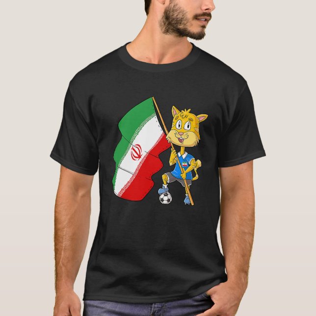 Iran Fan Cat T-Shirt (Front)