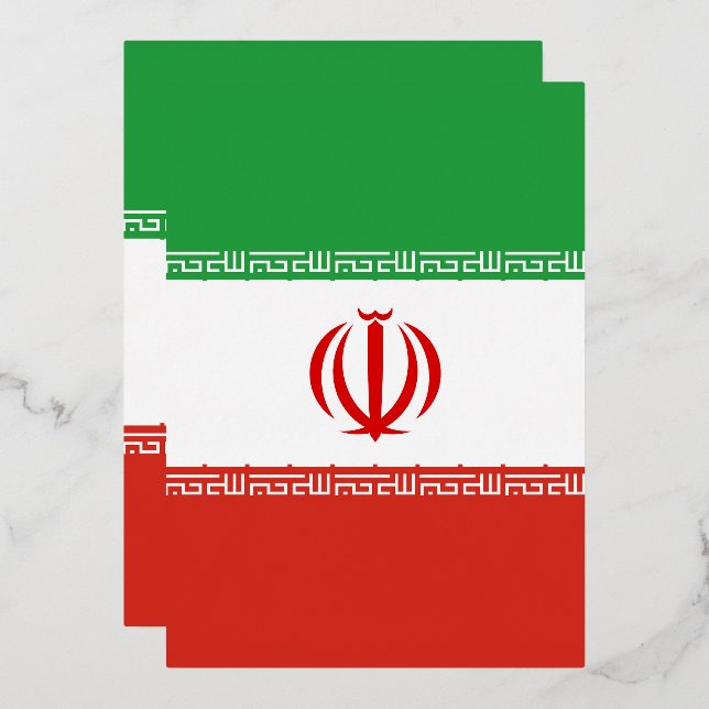 Iran flag (Front/Back)