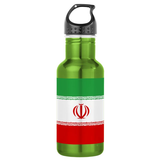 Iran Flag 532 Ml Water Bottle (Front)