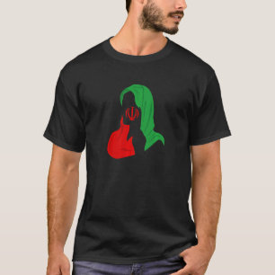 Iran Flag Anti Hijab Protest   T-Shirt
