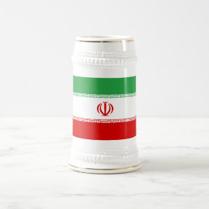 Iran Flag Beer Stein