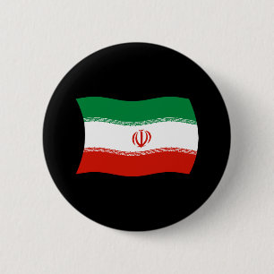 Iran Flag Button