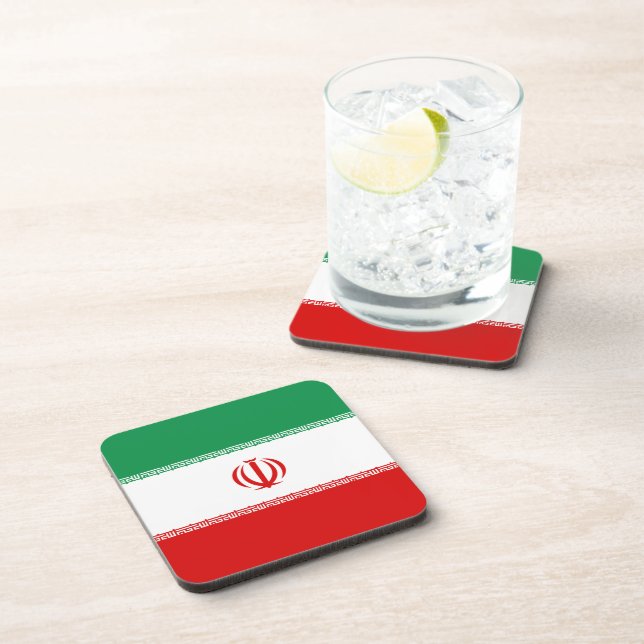 Iran Flag Coaster (Right Side)