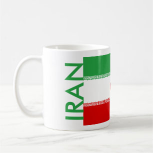IRAN FLAG COFFEE MUG