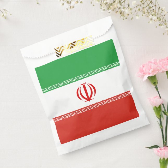 Iran flag favour bag (Sealed)