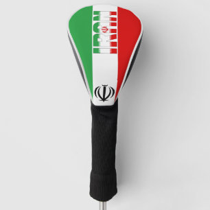 Iran Flag Gorgeous Patriotic Golf Head Cover
