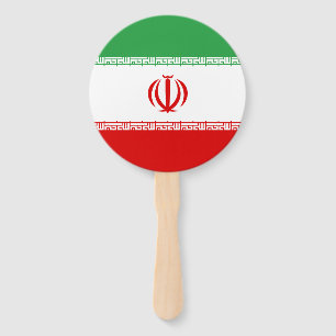 Iran Flag Hand Fan