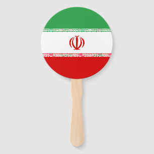 Iran Flag Hand Fan