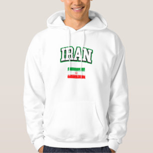 Iran Flag Hoodie