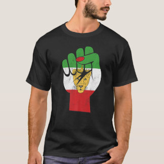 Iran flag, Iranian Lion Symbol, Iranian Lioness, F T-Shirt