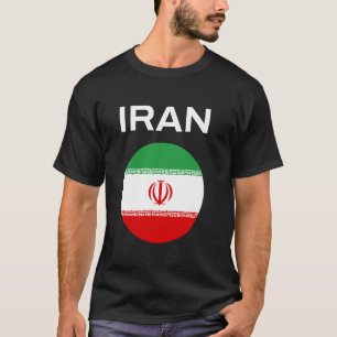 Iran Flag Modern T-Shirt