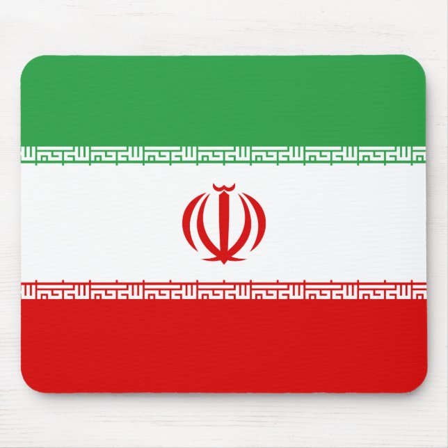 Iran Flag Mouse Pad (Front)