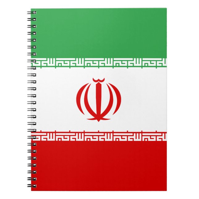 Iran Flag Notebook (Front)