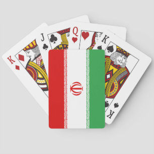 Iran Flag Playing Cards