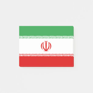 Iran Flag Post-it Notes
