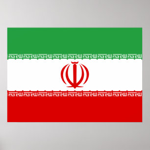 Iran Flag Poster