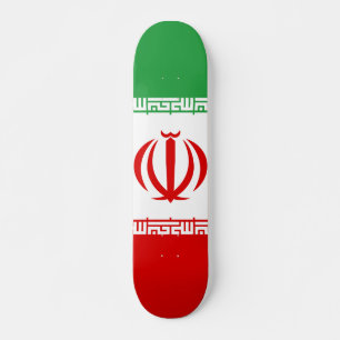 Iran Flag Skateboard