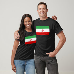 Iran Flag T-Shirt, Patriotic T-Shirt