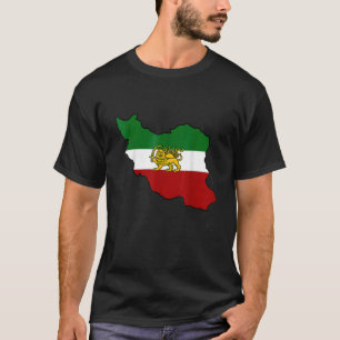Iran flag with lion T-Shirt